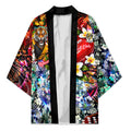 Personalized Richmond Football Tigers Kimono Tropical Hibiscus Flowers - Pacific Fusion Style