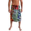 Personalized Richmond Football Tigers Lavalava Tropical Hibiscus Flowers - Pacific Fusion Style