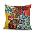 Personalized Richmond Football Tigers Pillow Cover Tropical Hibiscus Flowers - Pacific Fusion Style
