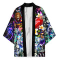 Personalized Brisbane Lions Football Kimono Tropical Hibiscus Flowers - Pacific Fusion Style