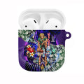 Personalized Fremantle Football Dockers AirPods Case Tropical Hibiscus Flowers - Pacific Fusion Style