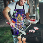 Personalized Fremantle Football Dockers Apron Tropical Hibiscus Flowers - Pacific Fusion Style