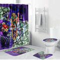Personalized Fremantle Football Dockers Bathroom Set Tropical Hibiscus Flowers - Pacific Fusion Style