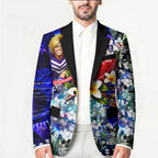 Personalized Fremantle Football Dockers Blazer Tropical Hibiscus Flowers - Pacific Fusion Style