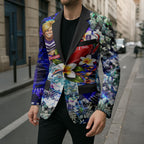 Personalized Fremantle Football Dockers Blazer Tropical Hibiscus Flowers - Pacific Fusion Style