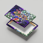 Personalized Fremantle Football Dockers Canvas Wall Art Tropical Hibiscus Flowers - Pacific Fusion Style