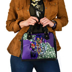 Personalized Fremantle Football Dockers Shoulder Handbag Tropical Hibiscus Flowers - Pacific Fusion Style