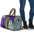Personalized Fremantle Football Dockers Travel Bag Tropical Hibiscus Flowers - Pacific Fusion Style