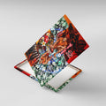 Personalized Gold Coast Suns Football Canvas Wall Art Tropical Hibiscus Flowers - Pacific Fusion Style