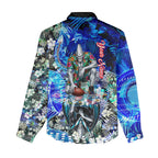 Personalized Port Adelaide Football Power Women Casual Shirt Tropical Hibiscus Flowers - Pacific Fusion Style