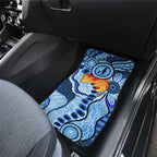Australia Aboriginal Fathers Day Car Mats Indigenous Dot Art Pattern - Parent Child