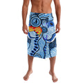 Australia Aboriginal Fathers Day Lavalava Indigenous Dot Art Pattern - Parent Child