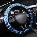 Australia Aboriginal Fathers Day Steering Wheel Cover Indigenous Dot Art Pattern - Parent Child
