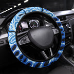 Australia Aboriginal Fathers Day Steering Wheel Cover Indigenous Dot Art Pattern - Parent Child