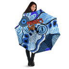 Australia Aboriginal Fathers Day Umbrella Indigenous Dot Art Pattern - Parent Child
