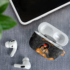 Australia Aboriginal Fathers Day AirPods Case Indigenous Dot Art - Family Footprint