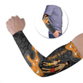 Australia Aboriginal Fathers Day Arm Sleeves Indigenous Dot Art - Family Footprint