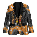 Australia Aboriginal Fathers Day Blazer Indigenous Dot Art - Family Footprint