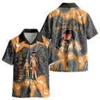 Australia Aboriginal Fathers Day Kid Hawaiian Shirt Indigenous Dot Art - Family Footprint