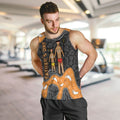 Australia Aboriginal Fathers Day Men Tank Top Indigenous Dot Art - Family Footprint