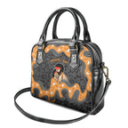 Australia Aboriginal Fathers Day Shoulder Handbag Indigenous Dot Art - Family Footprint
