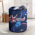 Proud To Be Australian Laundry Basket Australia Flag Day Waving Commonwealth Star