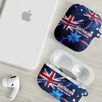 Proud To Be Australian AirPods Case Australia Flag Day Waving Commonwealth Star