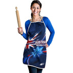 Proud To Be Australian Apron Australia Flag Day Waving Commonwealth Star