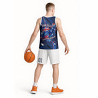 Proud To Be Australian Basketball Jersey Australia Flag Day Waving Commonwealth Star