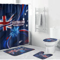 Proud To Be Australian Bathroom Set Australia Flag Day Waving Commonwealth Star