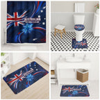 Proud To Be Australian Bathroom Set Australia Flag Day Waving Commonwealth Star