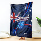 Proud To Be Australian Blanket Australia Flag Day Waving Commonwealth Star