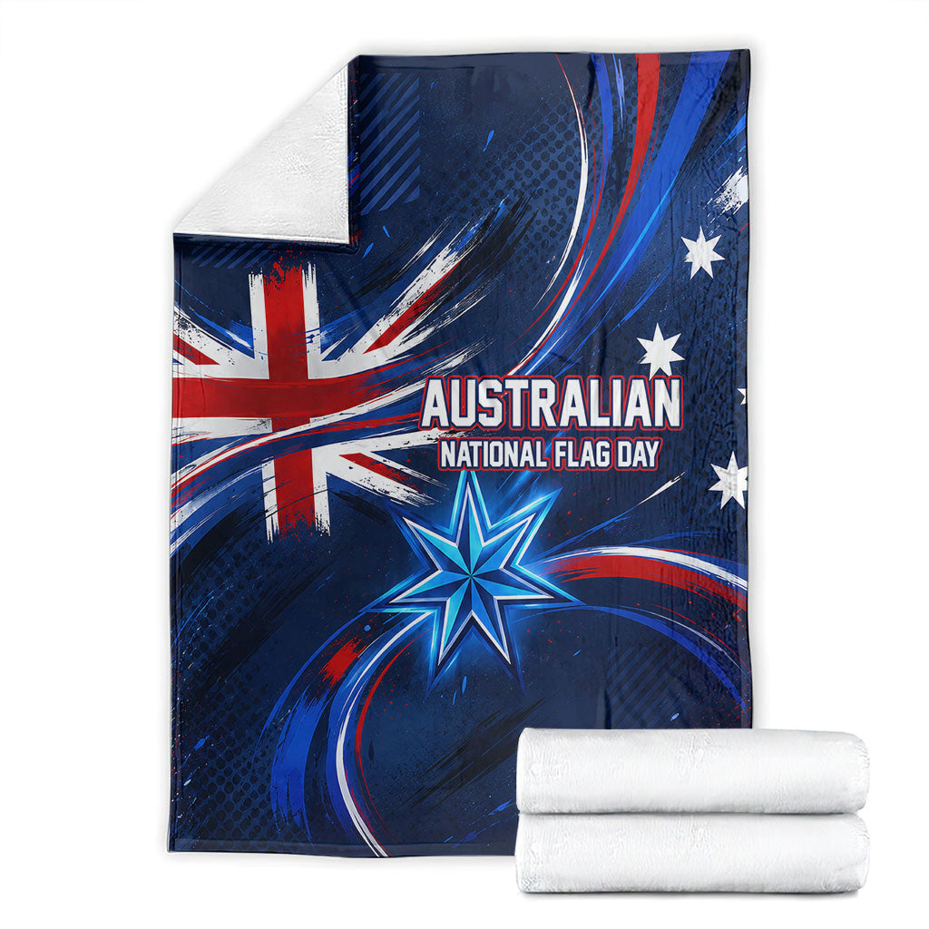 Proud To Be Australian Blanket Australia Flag Day Waving Commonwealth Star