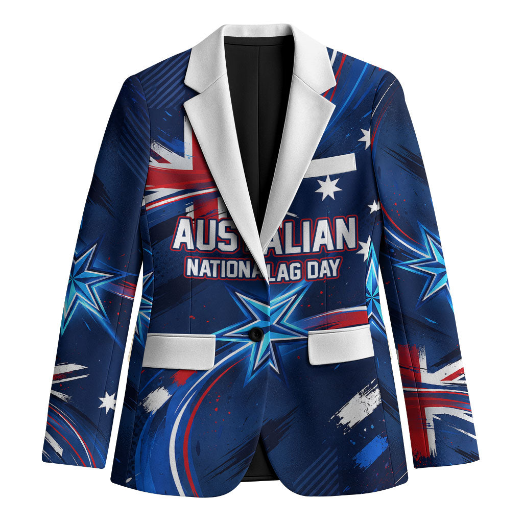 Proud To Be Australian Blazer Australia Flag Day Waving Commonwealth Star
