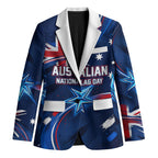 Proud To Be Australian Blazer Australia Flag Day Waving Commonwealth Star