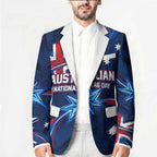 Proud To Be Australian Blazer Australia Flag Day Waving Commonwealth Star