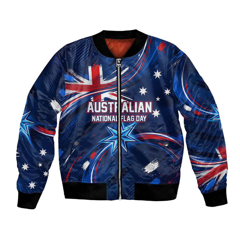 Proud To Be Australian Bomber Jacket Australia Flag Day Waving Commonwealth Star