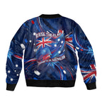 Proud To Be Australian Bomber Jacket Australia Flag Day Waving Commonwealth Star