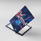 Proud To Be Australian Canvas Wall Art Australia Flag Day Waving Commonwealth Star
