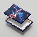 Proud To Be Australian Canvas Wall Art Australia Flag Day Waving Commonwealth Star
