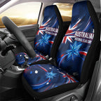 Proud To Be Australian Car Seat Cover Australia Flag Day Waving Commonwealth Star