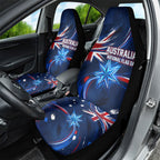 Proud To Be Australian Car Seat Cover Australia Flag Day Waving Commonwealth Star