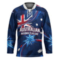 Proud To Be Australian Hockey Jersey Australia Flag Day Waving Commonwealth Star