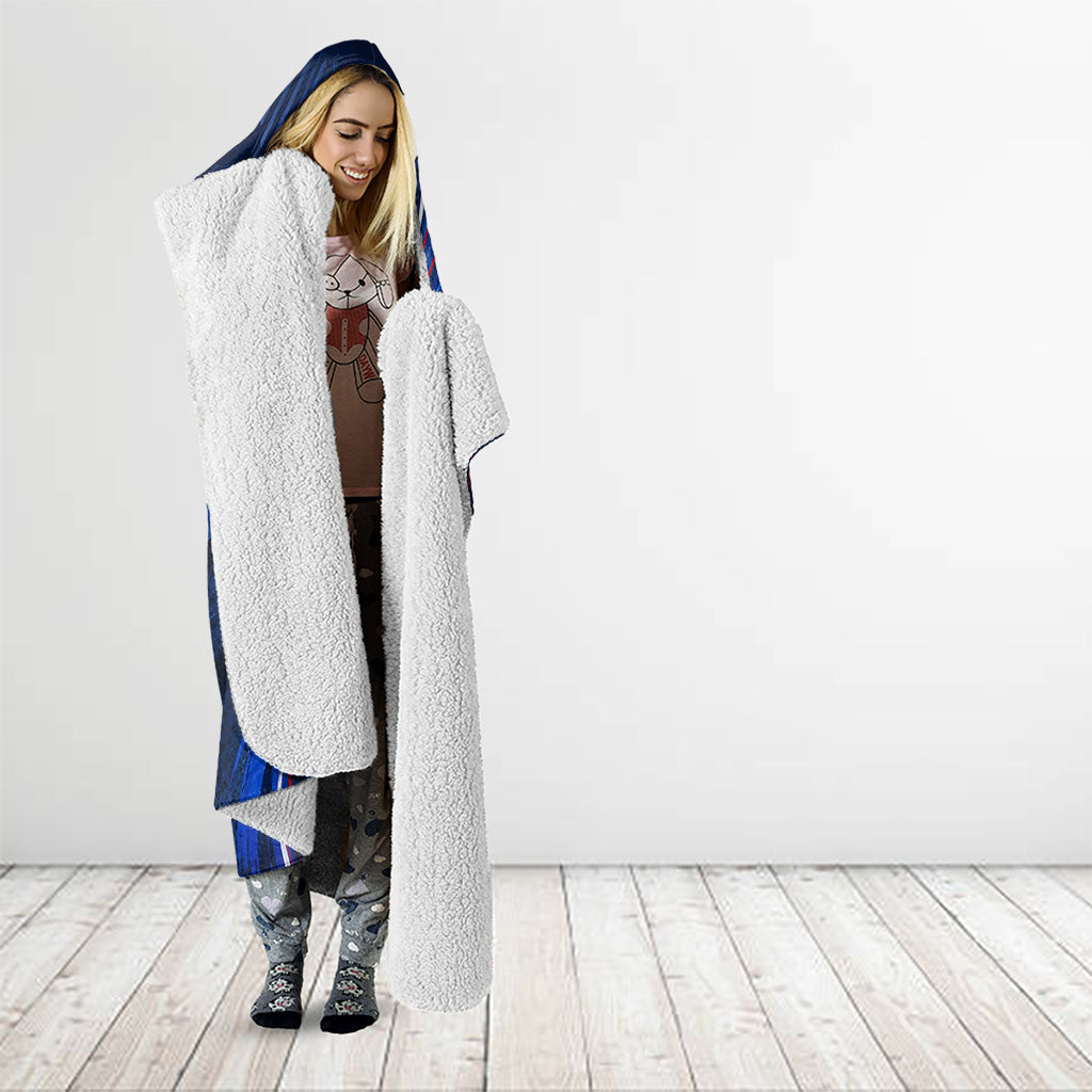 Proud To Be Australian Hooded Blanket Australia Flag Day Waving Commonwealth Star