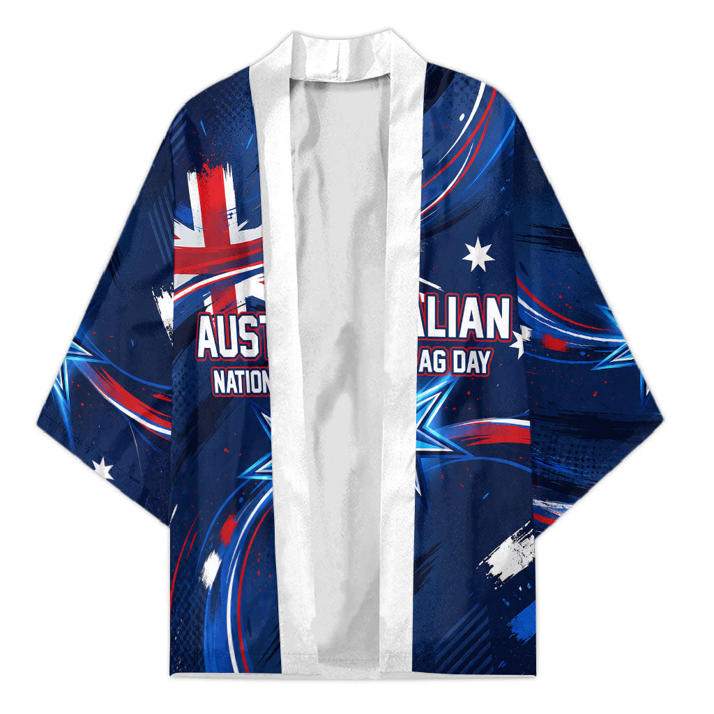 Proud To Be Australian Kimono Australia Flag Day Waving Commonwealth Star
