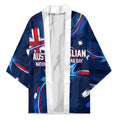 Proud To Be Australian Kimono Australia Flag Day Waving Commonwealth Star
