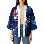 Proud To Be Australian Kimono Australia Flag Day Waving Commonwealth Star