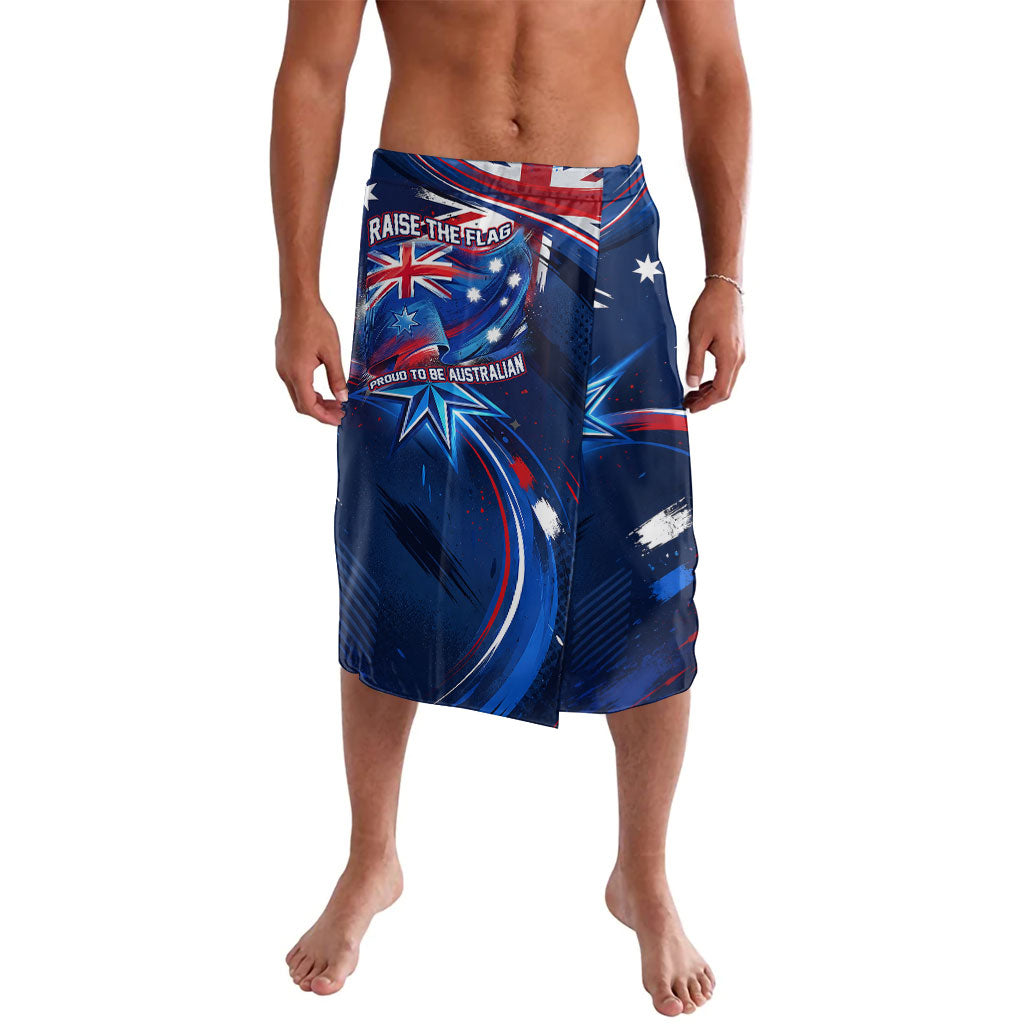 Proud To Be Australian Lavalava Australia Flag Day Waving Commonwealth Star