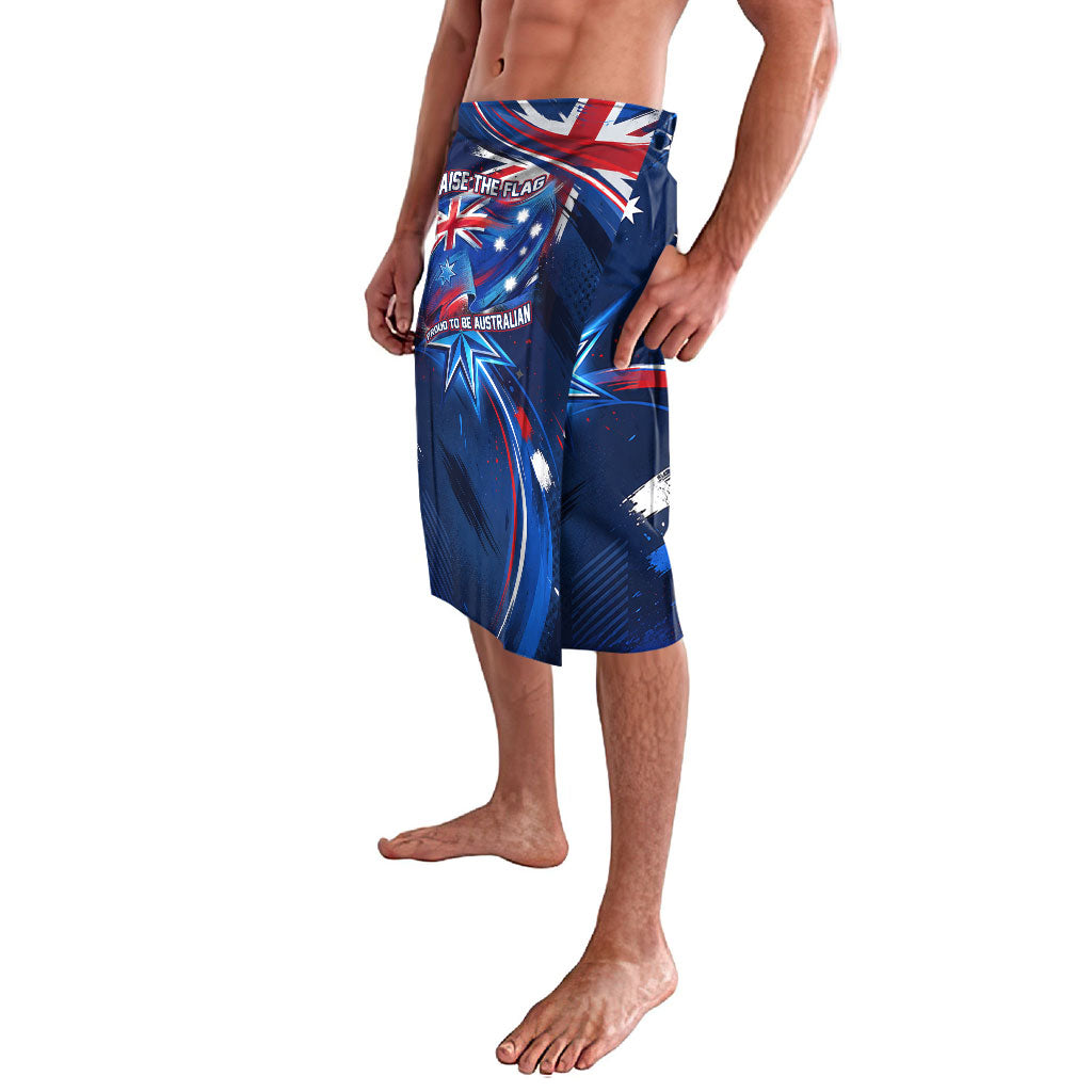 Proud To Be Australian Lavalava Australia Flag Day Waving Commonwealth Star
