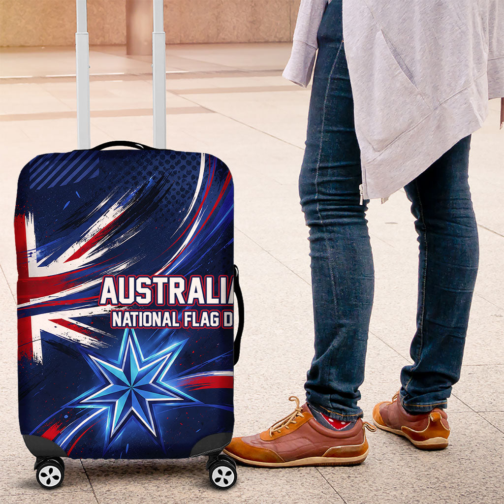 Proud To Be Australian Luggage Cover Australia Flag Day Waving Commonwealth Star